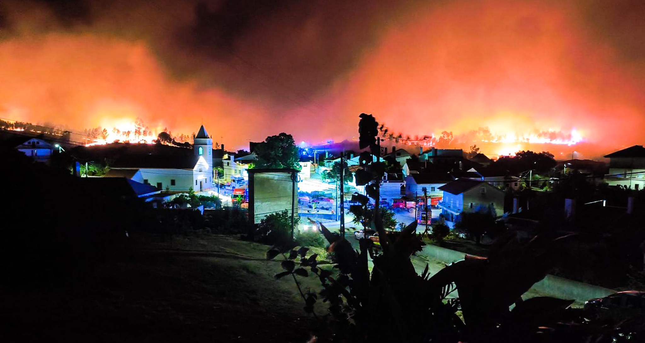 Ponto de situação do incêndio